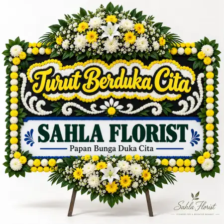 Papan Bunga Duka Kemiri